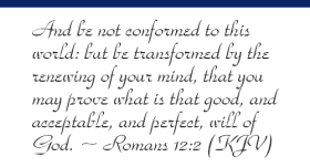 Romans 12v2