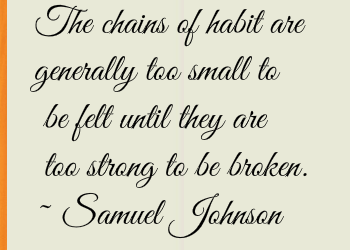 chains of habit