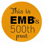 emb's 500th post button