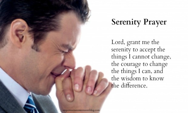 serenity prayer