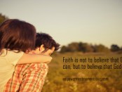 Do You Want To Live By Faith