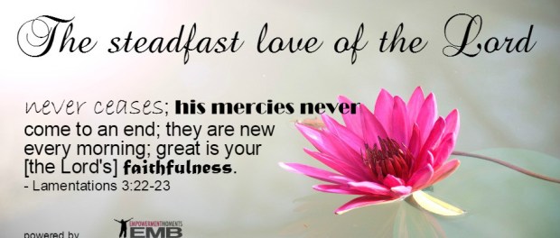 Love Of The Lord Never Ceases